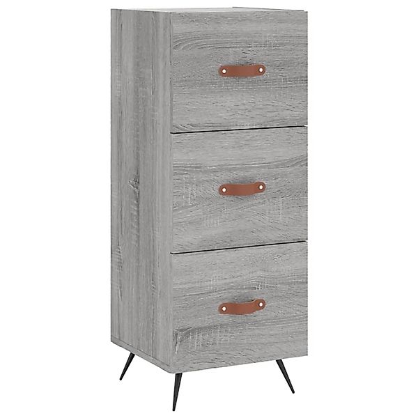 vidaXL Sideboard Grau Sonoma 34,5x34x90 cm Holzwerkstoff 828578 günstig online kaufen
