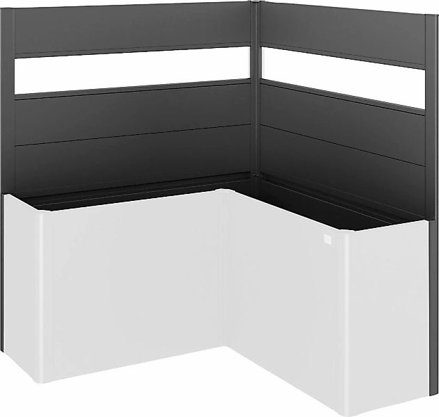 Biohort Sichtschutzelement für Hochbeet Belvedere L150 (L-Form), inkl. Acry günstig online kaufen