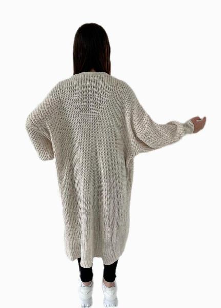 HELLO MISS Longstrickjacke Modisch Maxi Strickjacke günstig online kaufen