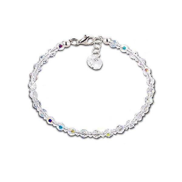 Schöner-SD Perlenarmband Kristall Perlenarmband mit Silber günstig online kaufen