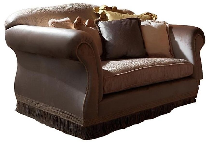 JVmoebel Sofa Design Zweisitzer Möbel 2 Sitz Sofa Couch Polster Italienisch günstig online kaufen