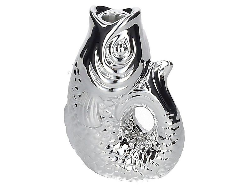 Giftcompany Kerzenhalter Monsieur Carafon Kerzenhalter Fisch S silber 16,2c günstig online kaufen
