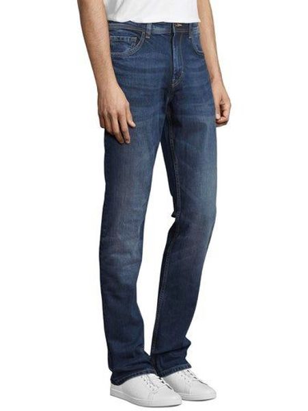 TOM TAILOR 5-Pocket-Jeans "Josh" in Used-Waschung günstig online kaufen