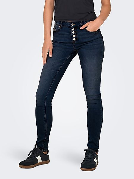 ONLY Skinny-fit-Jeans ONLHUSH MID SK VIS günstig online kaufen