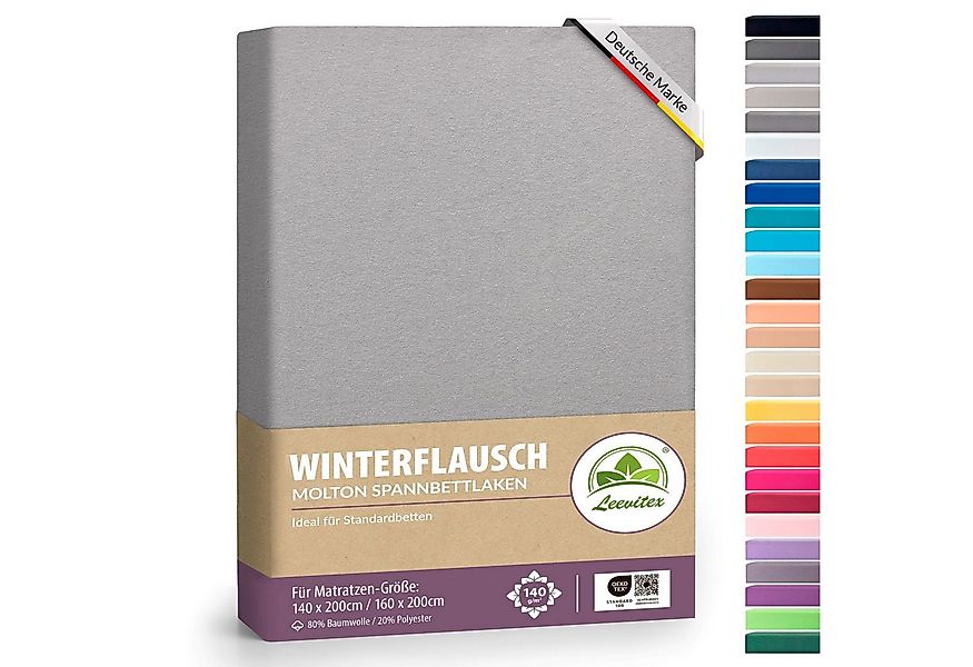 leevitex® Spannbettlaken für kalte Nächte – angenehm weich, passgenau, farb günstig online kaufen
