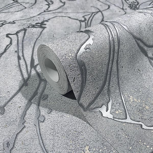 Marburg Vliestapete Squirm, strukturiert, glänzend, moderne Tapete für Wohn günstig online kaufen