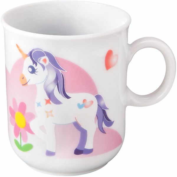 Seltmann Weiden Becher "Compact, Mein kleines Einhorn" Becher mit Henkel 0, günstig online kaufen