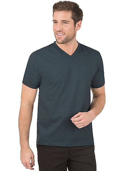 Trigema T-Shirt TRIGEMA V-Shirt DELUXE Baumwolle günstig online kaufen