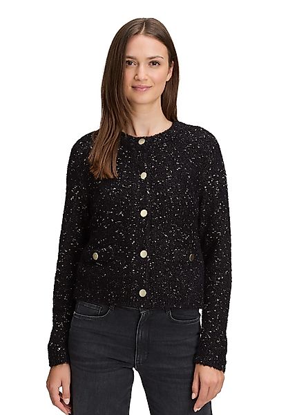 Betty&Co Strickjacke Damen Strick-Cardigan mit Lurexfaden günstig online kaufen