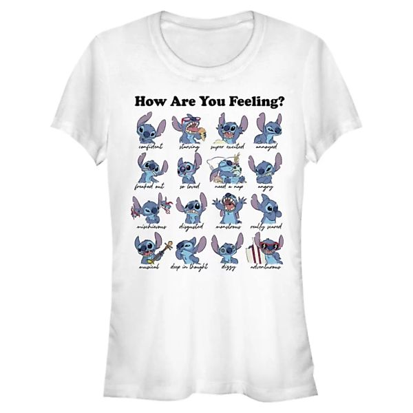 Disney - Lilo & Stitch - Stitch Moods - Frauen T-Shirt günstig online kaufen