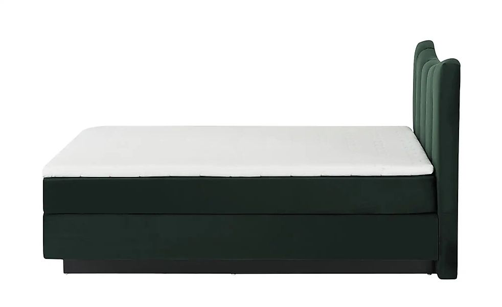 Boxspringbett  Dalur ¦ grün ¦ Maße (cm): B: 140 H: 110 Betten > Boxspringbe günstig online kaufen