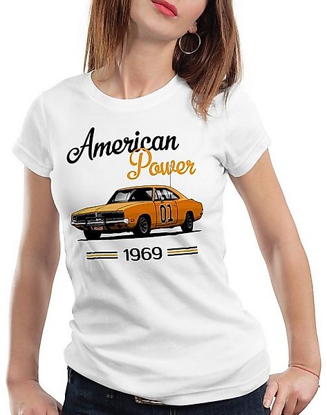 style3 T-Shirt American Power charger general lee Ein Duke kommt selten all günstig online kaufen