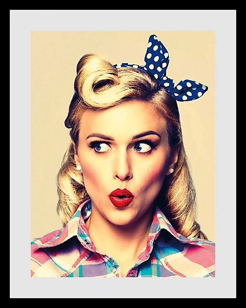 queence Bild »Lady«, Frau-Bilder von Frauen-Art-Kunst-Fashion-Mode-Magazinc günstig online kaufen
