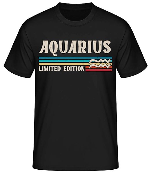 Sternzeichen Aquarius Limited · Männer Basic T-Shirt günstig online kaufen