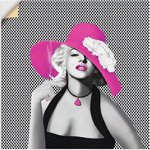 Artland Wandbild »Marilyn in Pop Art«, Stars, (1 St.) günstig online kaufen