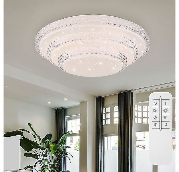 GLOBO LIGHTING LED Deckenleuchte, LED-Leuchtmittel fest verbaut, Kaltweiß, günstig online kaufen