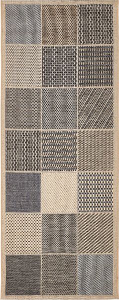 Andiamo Teppich "Clyde 2" rechteckig 5 mm Höhe Flachgewebe, Patchwork Desig günstig online kaufen