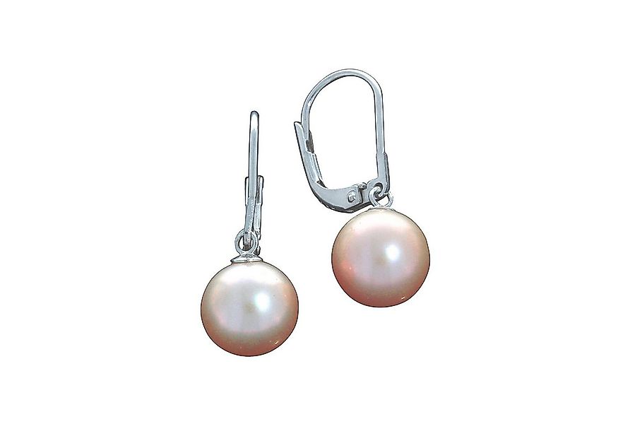 Vivance Paar Ohrhänger 925 Silber rhodiniert mit Süßwasserzuchtperlen in na günstig online kaufen