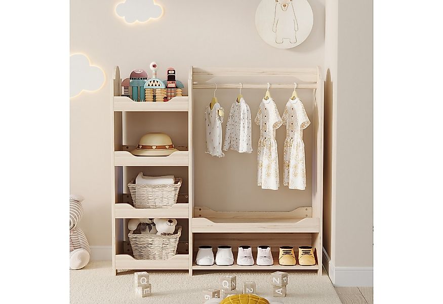 Celya Kleiderschrank Kindergarderobe, Kinderkleiderschrank (110*39*110 cm, günstig online kaufen
