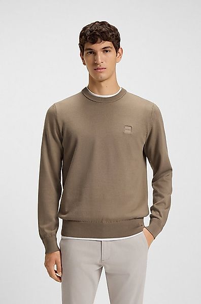 BOSS ORANGE Strickpullover Kanovano mit Rundhalsausschnitt günstig online kaufen