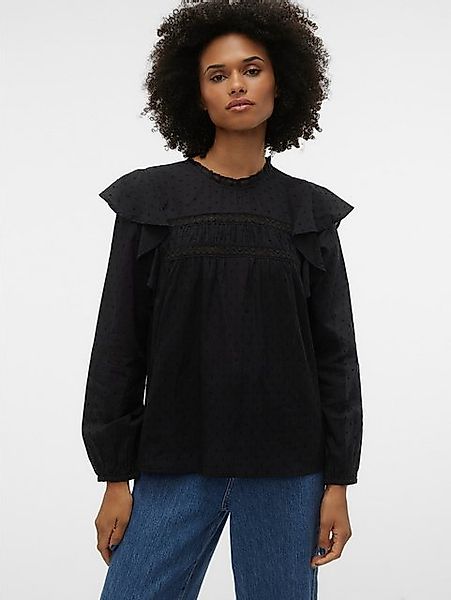 Vero Moda Spitzenbluse VMTRINE LS LACE günstig online kaufen