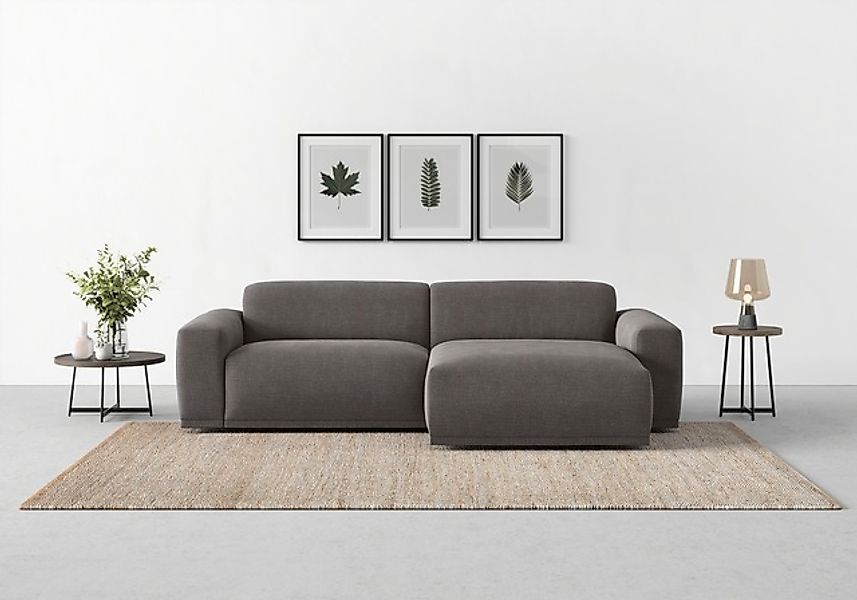 TRENDMANUFAKTUR Ecksofa »Braga, mit hochwertigem Kaltschaum, L-Form, in Cor günstig online kaufen