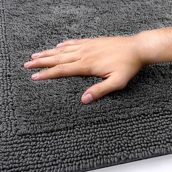 my home Badematte »Kapra, Badvorleger, Badezimmer Teppich« Höhe 14 mm beids günstig online kaufen