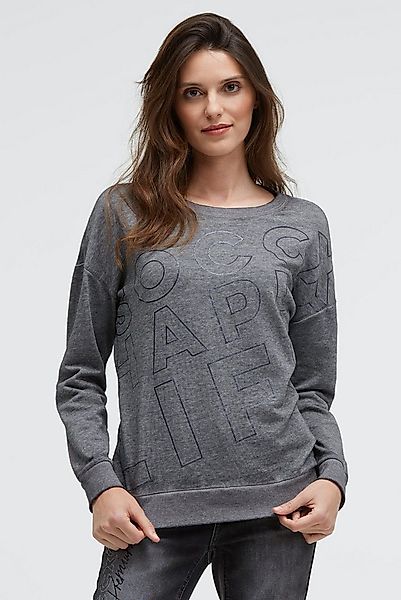SOCCX Sweater mit überschnittenen Schultern günstig online kaufen