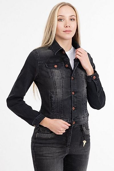 Recover Pants Jeansjacke Chic mit dekorativen Brusttaschen günstig online kaufen