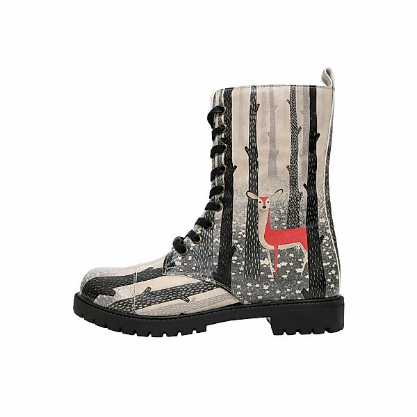 DOGO Schnürboots "Zipsy High-Top Boots Owls Family Damen Stiefeletten", Han günstig online kaufen