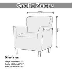 Jibenhome Sesselhusse Sesselhusse Bezug für Sessel,Relaxsessel,Sofabezug günstig online kaufen