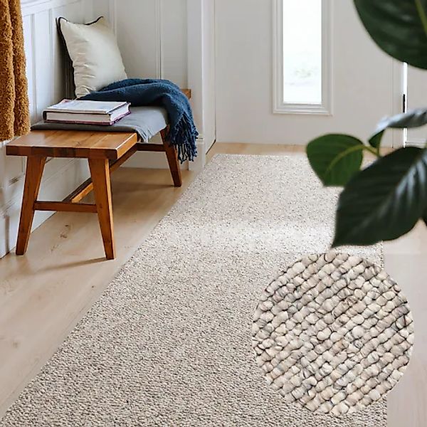 ELLE DECORATION Teppich »Rocco«, rechteckig, 10 mm Höhe, Läufer, waschbar, günstig online kaufen