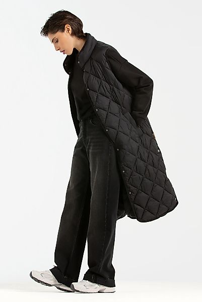 SENSES.THE LABEL Longweste mit Schlitze an den Seiten günstig online kaufen