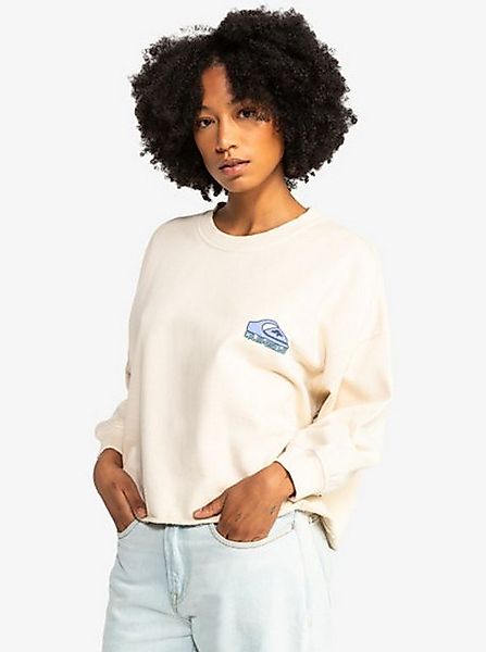 Quiksilver Sweatshirt Quiksilver Sweatshirt Crop Crew Screen Birch L günstig online kaufen