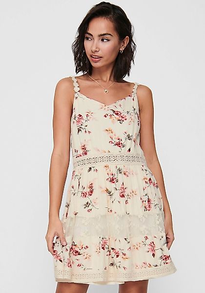 ONLY Trägerkleid "ONLKARMEN ANNE LIFE S/L DRESS WVN NOOS", Sommerkleid günstig online kaufen