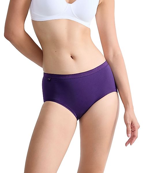 sloggi Midislip "Basic+", (3er Pack), Baumwollmix, klassischer Stil, mittel günstig online kaufen