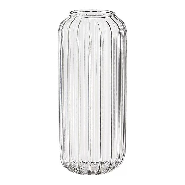 Vase Ministripe, D:4,5cm x H:10,5cm, klar günstig online kaufen