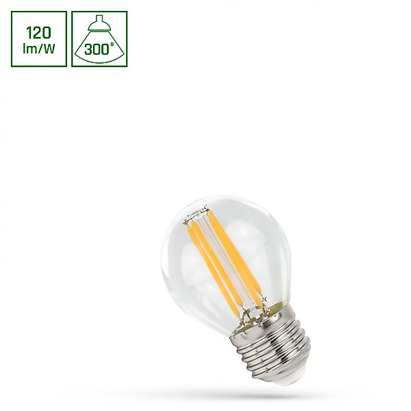 SpectrumLED LED-Leuchtmittel LED E27 G45 Filament günstig online kaufen