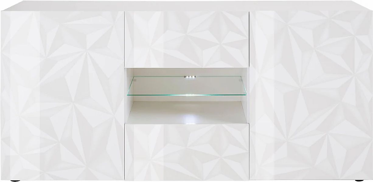 INOSIGN Sideboard "Prisma Breite 181, Kommode 2 Türen, 2 Schubkästen, Anric günstig online kaufen