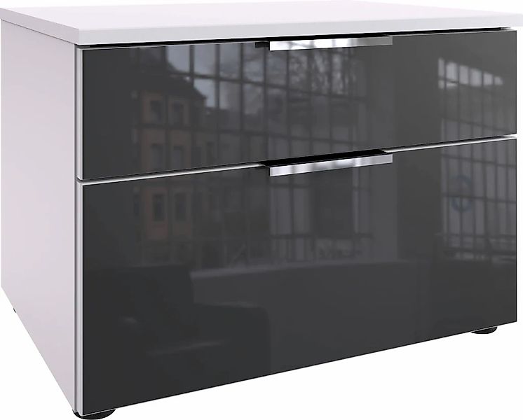 Wimex Nachtkommode "Level36 C by fresh to go", mit Glaselementen auf der Fr günstig online kaufen