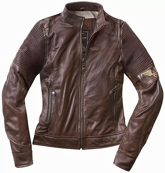 Black-Cafe London Motorradjacke Amol Damen Motorrad Lederjacke günstig online kaufen