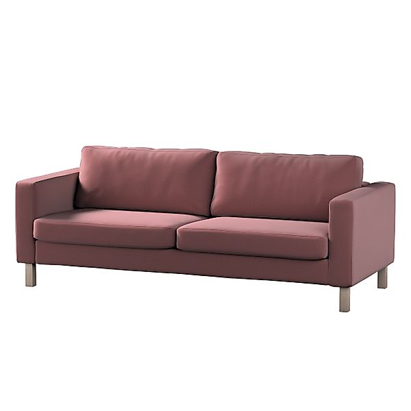 Bezug für Karlstad 3-Sitzer Sofa nicht ausklappbar, kurz, violett, Bezug fü günstig online kaufen