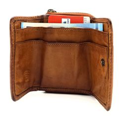 Hill Burry Mini Geldbörse kleines Waschleder günstig online kaufen