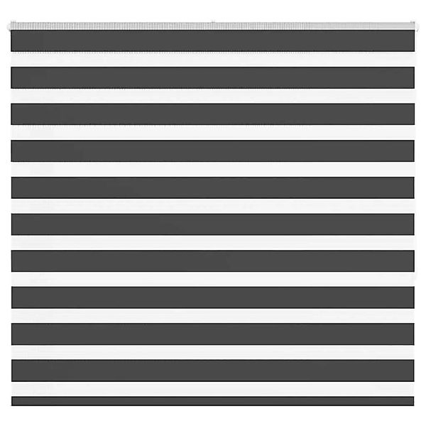 vidaXL Doppelrollo Schwarz 165x150 cm Stoffbreite 160,9 cm Polyester 401424 günstig online kaufen