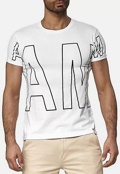 Egomaxx T-Shirt Rundhals T-Shirt Oberteil (1-tlg) 3117 in Weiß günstig online kaufen