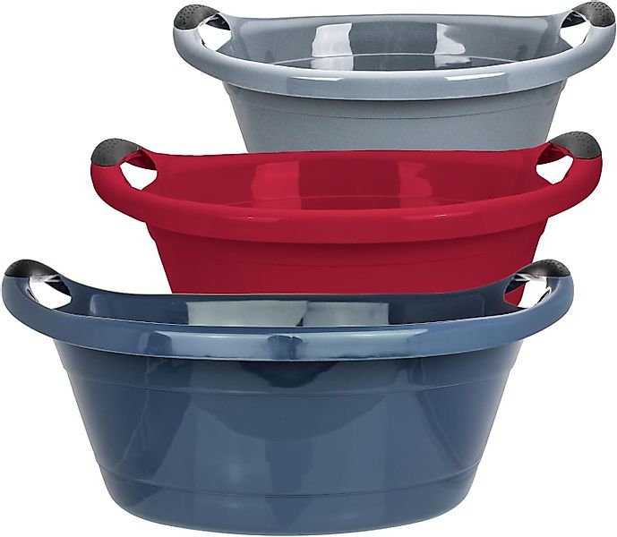 Centi Wäschewanne ISOLA 25 Liter Wäschekorb günstig online kaufen