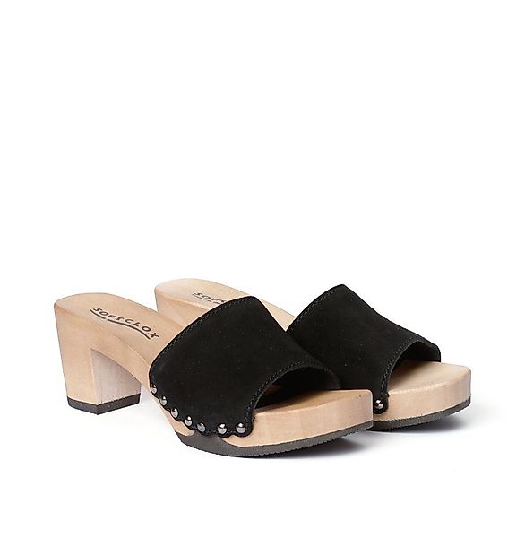 Softclox ROMY Kaschmir schwarz (hazelnut) Pantolette günstig online kaufen