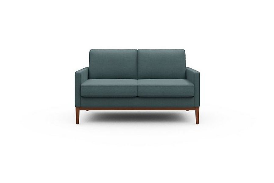moebelfaktor Sofa Bodo 2-Sitzer, Retro-Design, elegante Linien, stabile Hol günstig online kaufen