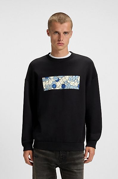 HUGO Blue Sweatshirt "Neprix" günstig online kaufen