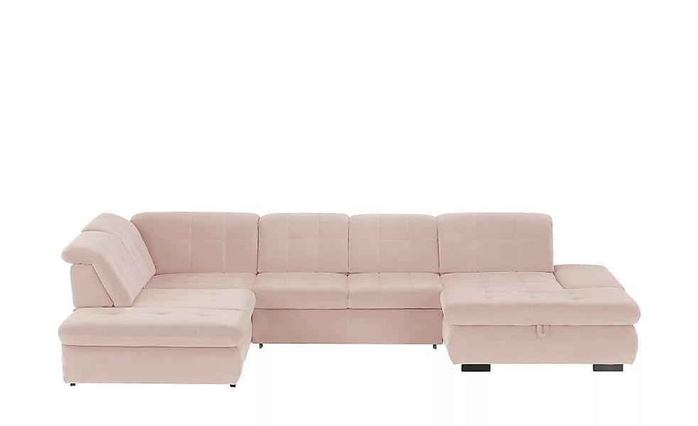 Lounge Collection Wohnlandschaft  Spencer ¦ rosa/pink ¦ Maße (cm): B: 382 H günstig online kaufen